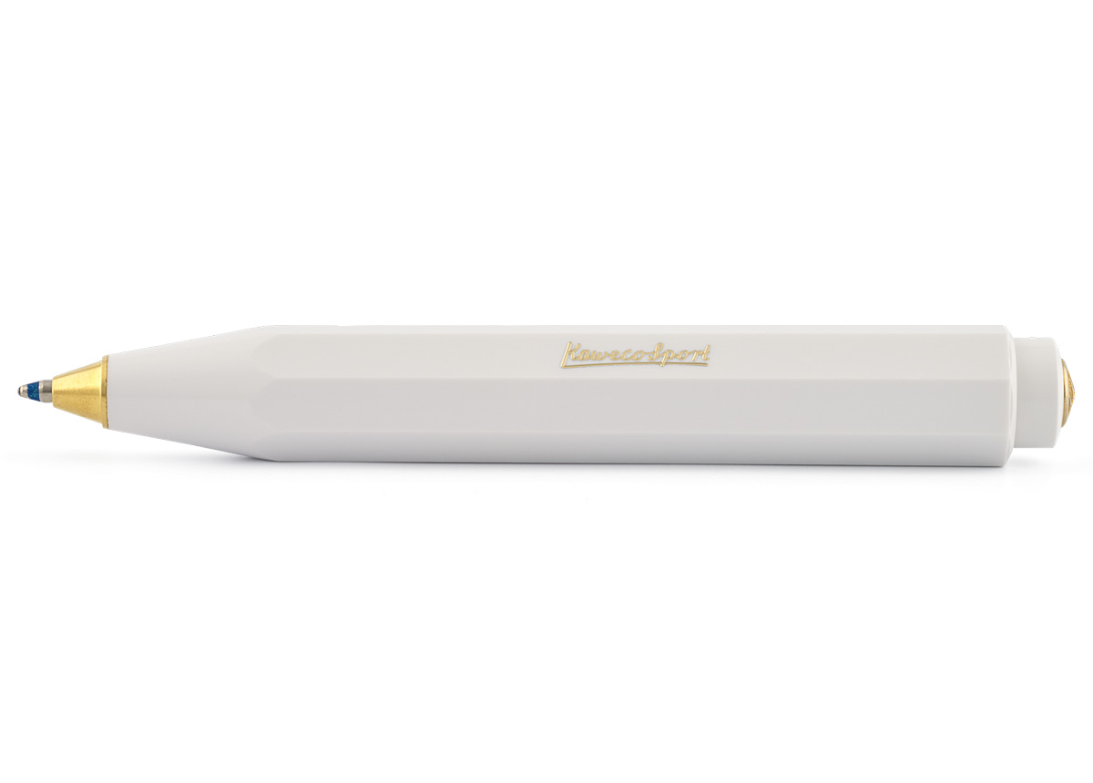 KAWECO CLASSIC SPORT BALLPEN WHITE (0019) 